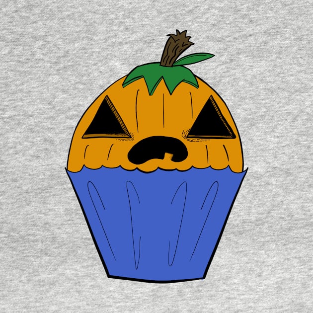 Pumpkin Cupcake by Fool King Media